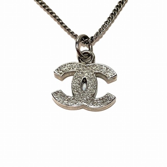 CHANEL Coco Mark Rhinestone Accessory Necklace - Picture 4 of 9